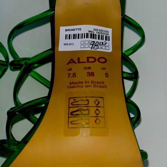 ALDO Brigette Heels Green - Picture 6 of 6